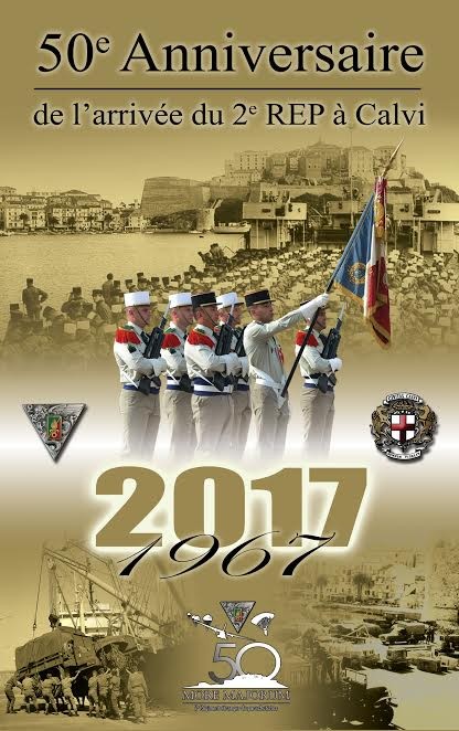  50e anniversaire de présence du 2e REP à Calvi : Prise d'armes sur le port le 18 mars en ouverture