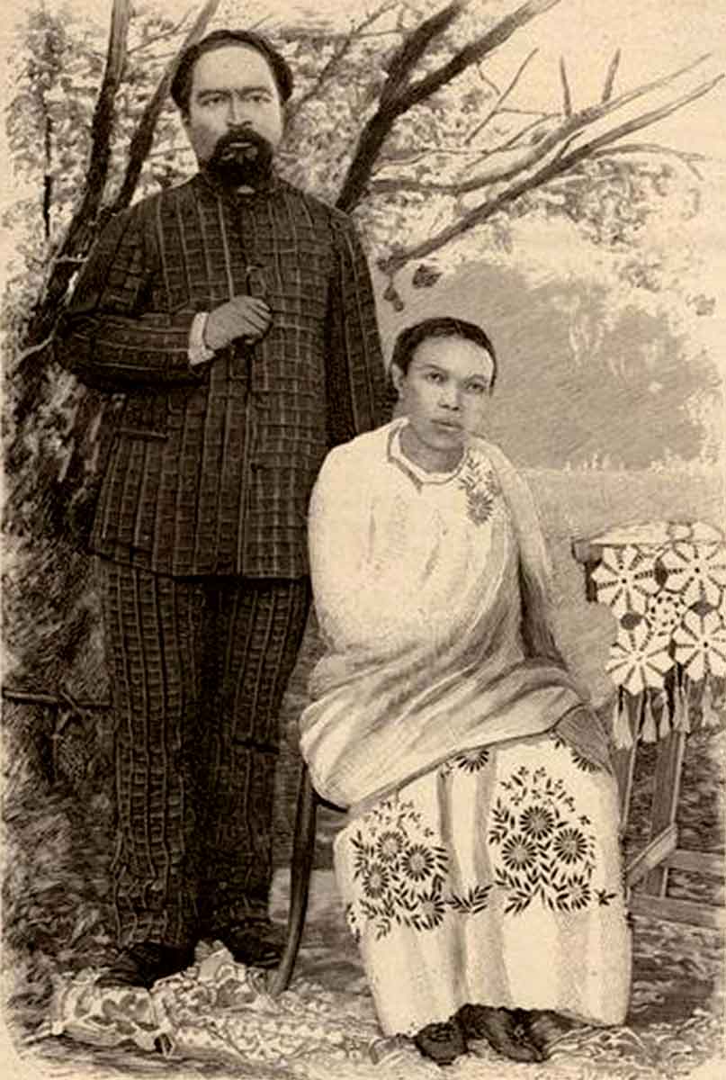 Le gouverneur Ratovelo et sa femme