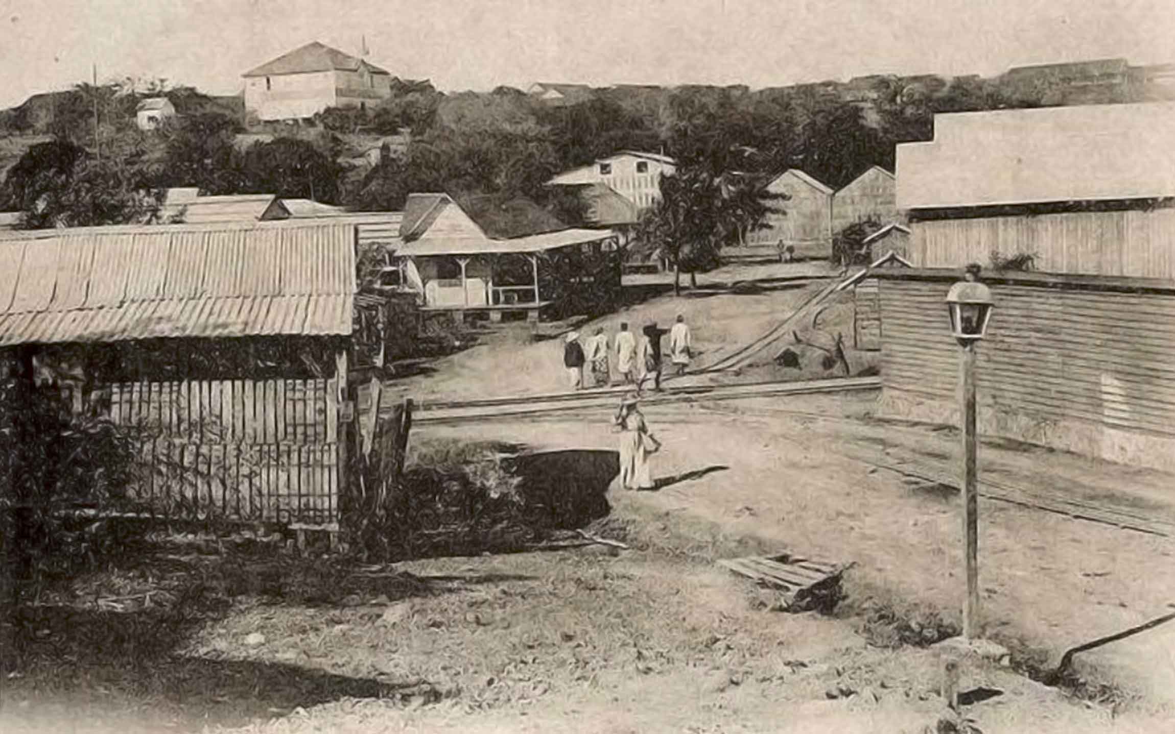 La ville basse vers 1895-96